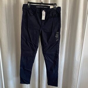 American Eagle Outfitters Dark Blue Jeggings